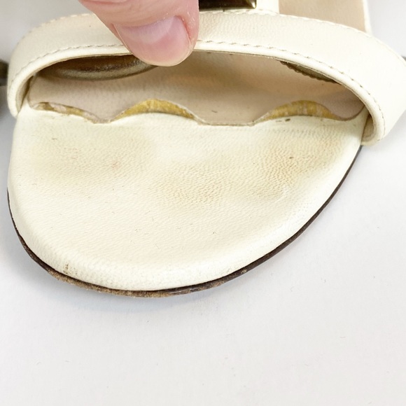 JIMMY CHOO | Limited Edition Cream Heels | 37.5 - Picture 10 of 15